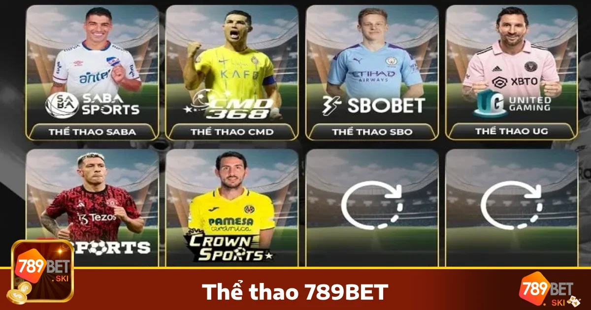 THỂ THAO 3 Các môn thể thao nổi bật tại 789BET